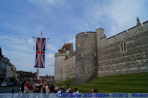 Photo ID: 008004, The walls of the castle, Windsor, England