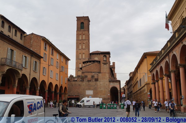Photo ID: 008052, The rear of the Basilica di San Giacomo Maggiore, Bologna, Italy