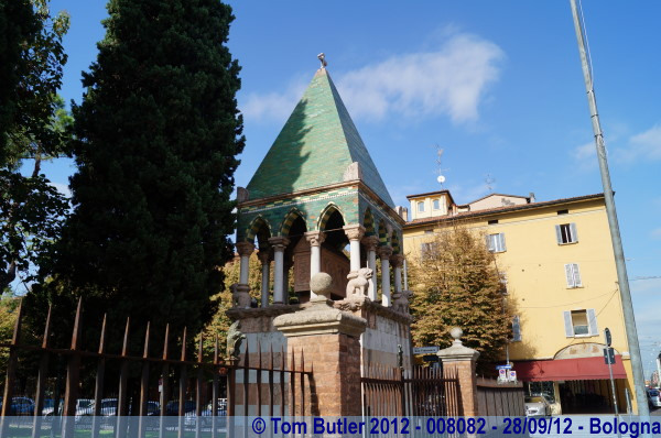 Photo ID: 008082, One of the Tombe dei Glossatori at San Francesco, Bologna, Italy