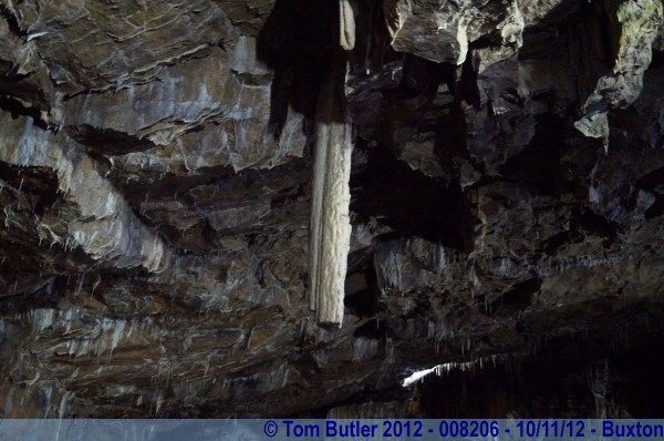 Photo ID: 008206, A giant stalactite, Buxton, England