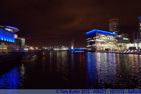 Photo ID: 008221, Looking across Salford Quays, Salford, England