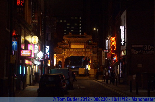 Photo ID: 008230, Approaching China Town, Manchester, England
