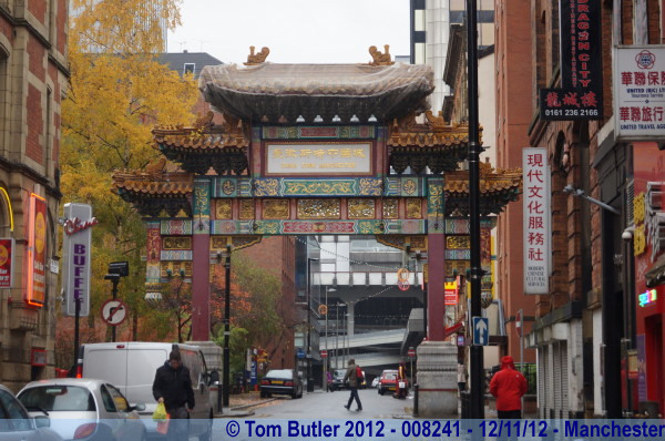 Photo ID: 008241, Entering China Town, Manchester, England