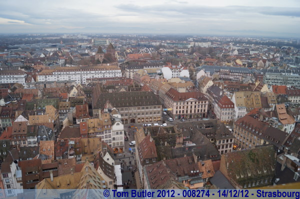 Photo ID: 008274, The view over Strasbourg, Strasbourg, France