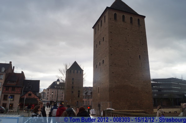 Photo ID: 008303, Towers three and four of the Ponts Couverts, Strasbourg, France
