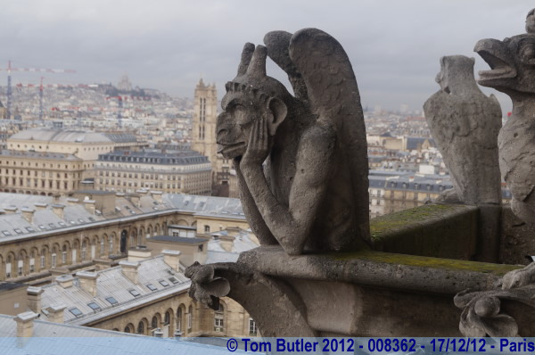 Photo ID: 008362, One of the Grotesques, Paris, France
