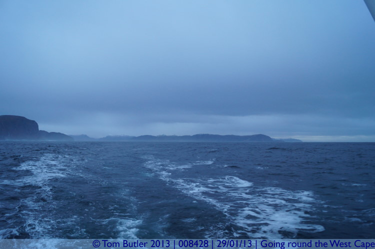 Photo ID: 008428, Hitting rough weather going round the West Cape, Going round the West Cape, Norway
