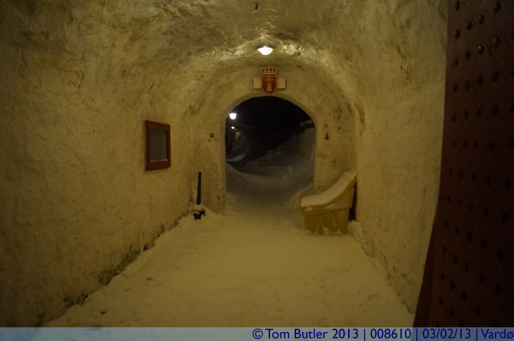 Photo ID: 008610, Inside the Vardhus Festning entrance, Vard, Norway