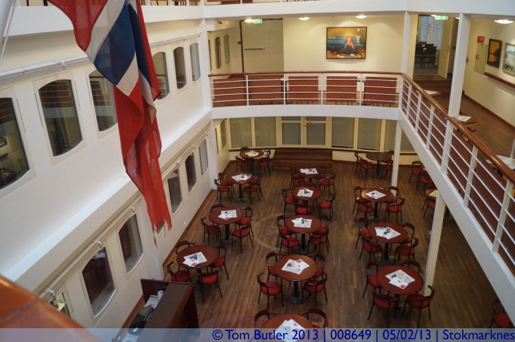 Photo ID: 008649, the conference centre, laid out like a ship, Stokmarknes, Norway