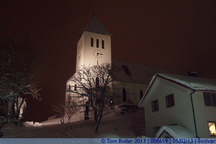 Photo ID: 008659, Svolvr church, Svolvr, Norway