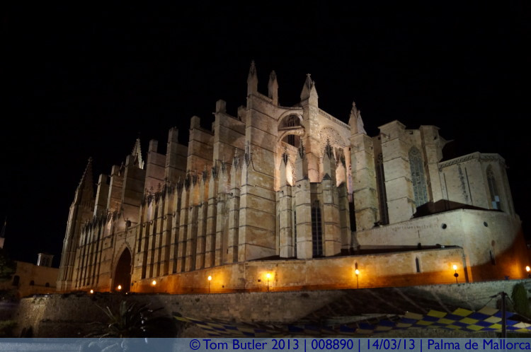 Photo ID: 008890, The Cathedral, Palma de Mallorca, Spain