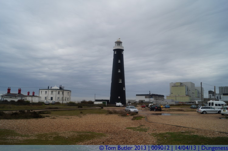 Photo ID: 009012, The old lighthouse and the power station, Dungeness, England