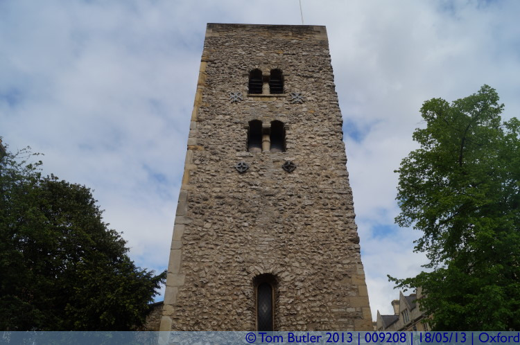 Photo ID: 009208, The remainder of the North Gate Tower, Oxford, England