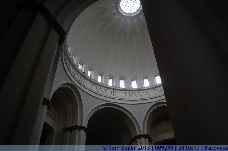 Photo ID: 009249, Dome of the Cathedral, Katowice, Poland