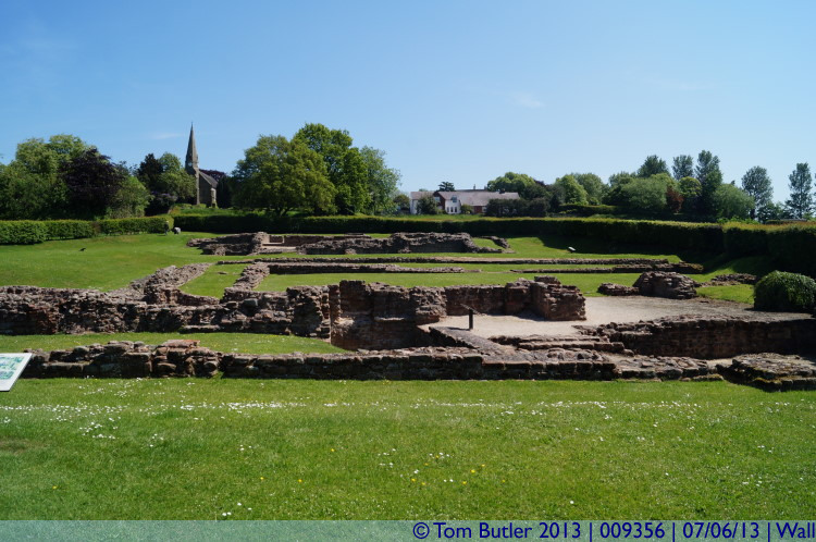 Photo ID: 009356, The Roman remains of Letocetum, Wall, England