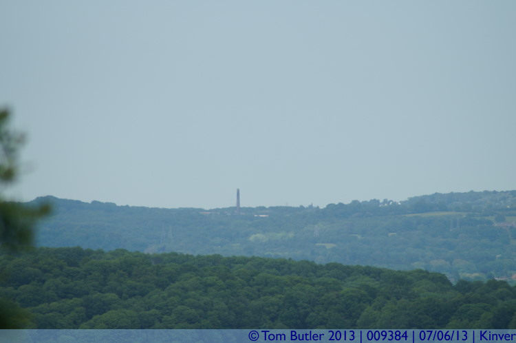 Photo ID: 009384, Industrial chimneys on the skyline, Kinver, England