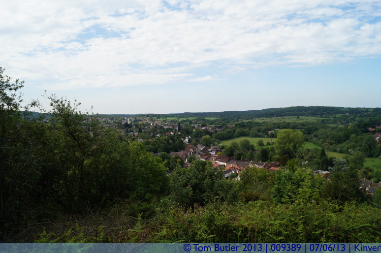 Photo ID: 009389, The view over Kinver from St Peter's, Kinver, England