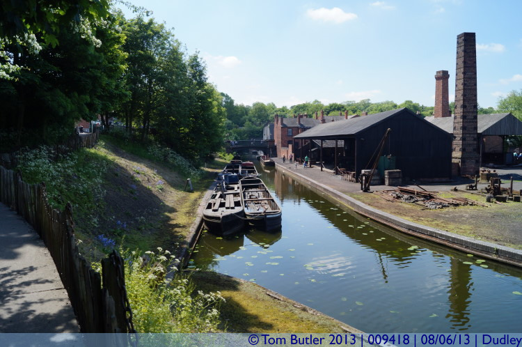Photo ID: 009418, The canal at the museum, Dudley, England