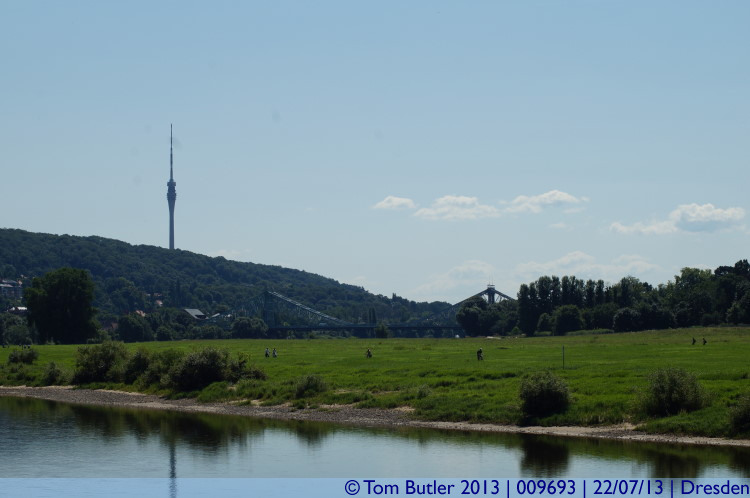 Photo ID: 009693, The TV Tower and Blue Wonder, Dresden, Germany