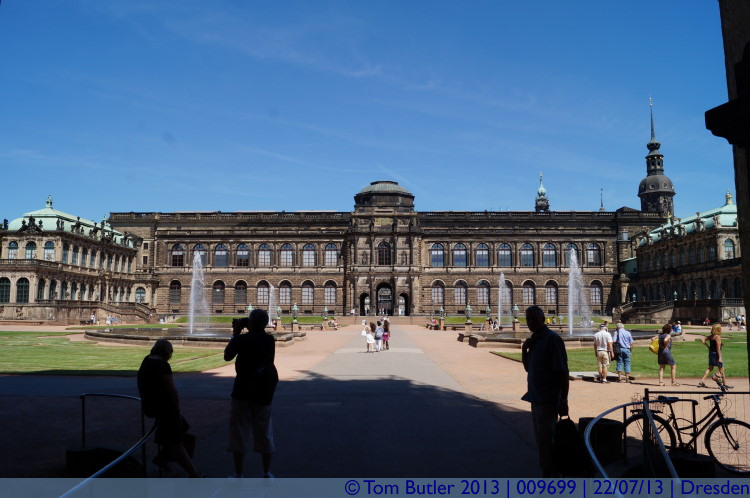 Photo ID: 009699, Inside the Zwinger, Dresden, Germany