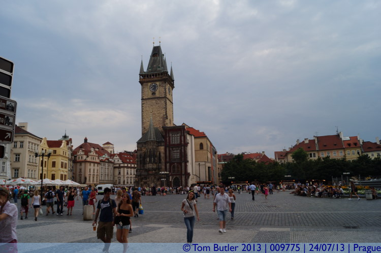 Photo ID: 009775, In the Old Town square, Prague, Czechia