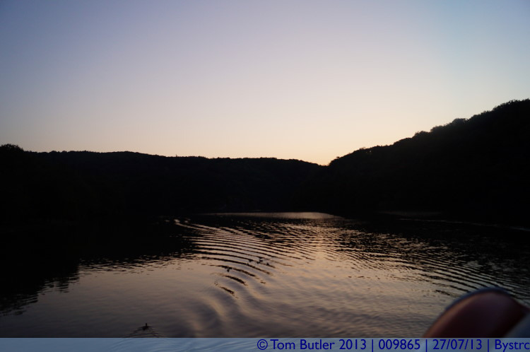 Photo ID: 009865, Sunset on the Reservoir, Bystrc, Czechia