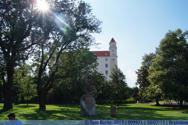 Photo ID: 009971, In the castle grounds, Bratislava, Slovakia
