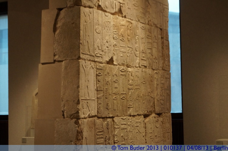 Photo ID: 010137, Egyptian hieroglyphs, Berlin, Germany