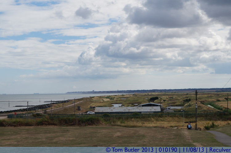 Photo ID: 010190, Looking across to the Isle of Thanet, Reculver, England