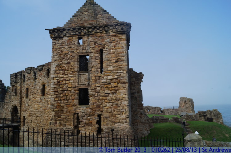 Photo ID: 010262, The castle, St Andrews, Scotland