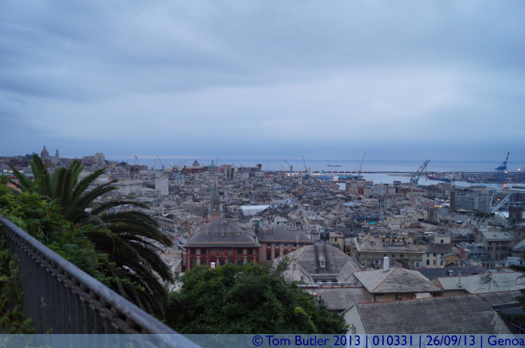 Photo ID: 010331, Genoa in the twilight, Genoa, Italy