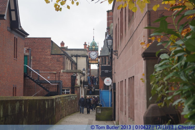 Photo ID: 010627, On the walls, Chester, England