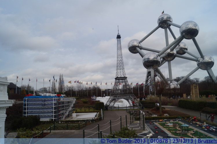 Photo ID: 010878, Pompidou, Eiffel and Atomium, Brussels, Belgium