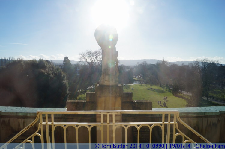 Photo ID: 010990, View from the Pump House, Cheltenham, England