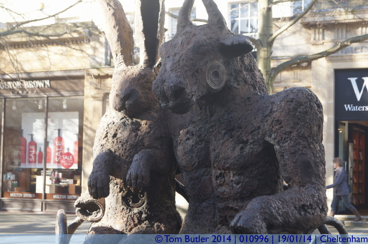 Photo ID: 010996, The Hare and the Minotaur, Cheltenham, England