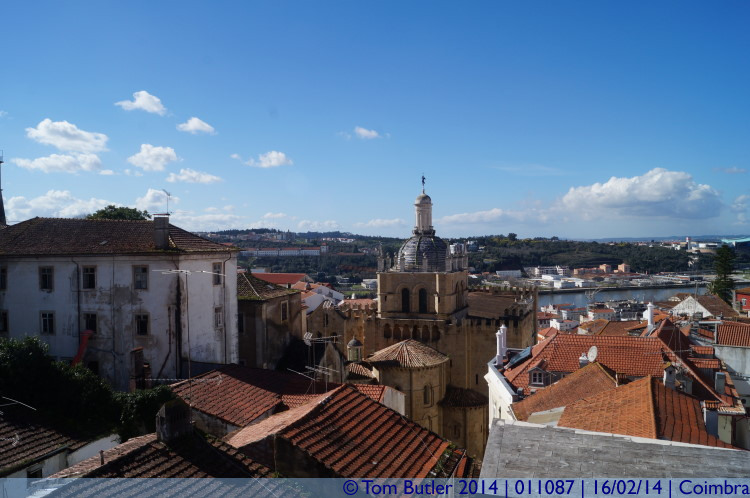 Photo ID: 011087, Coimbra from the Bishops Palace, Coimbra, Portugal