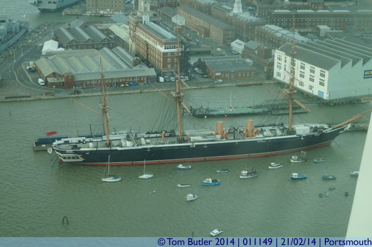Photo ID: 011149, HMS Warrior, Portsmouth, England