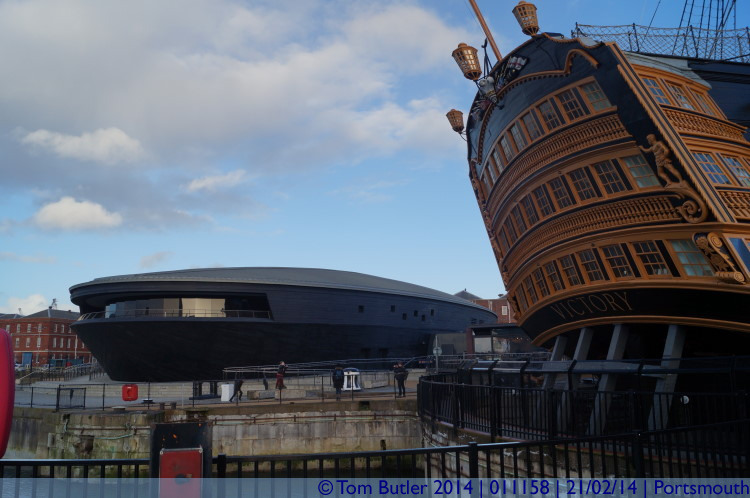 Photo ID: 011158, Mary Rose Museum and HMS Victory, Portsmouth, England