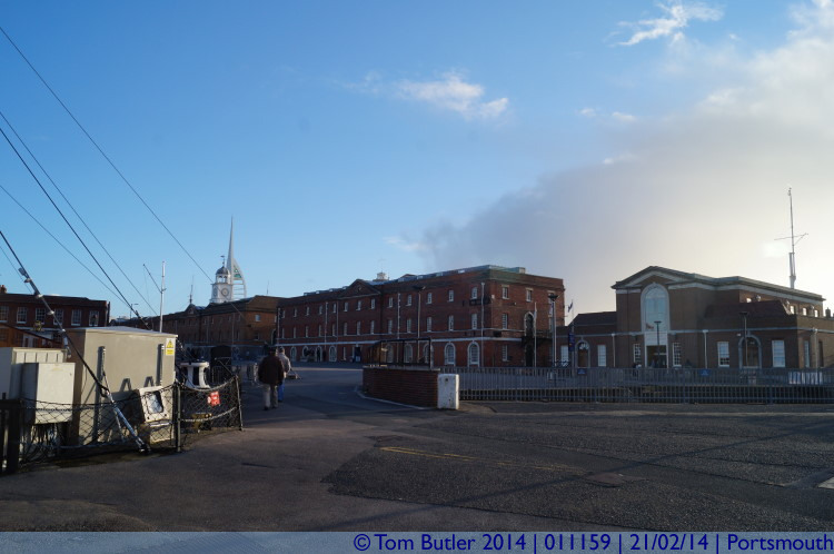 Photo ID: 011159, Dockyard buildings, Portsmouth, England