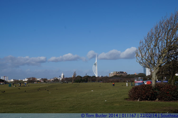 Photo ID: 011167, Spinnaker in the distance, Southsea, England