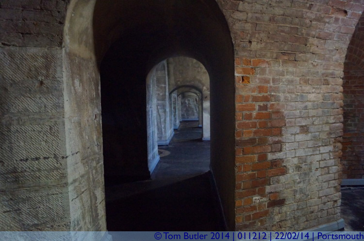 Photo ID: 011212, In the round tower, Portsmouth, England