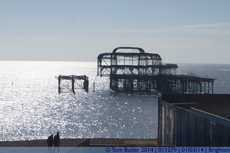 Photo ID: 011279, The ravaged West Pier, Brighton, England