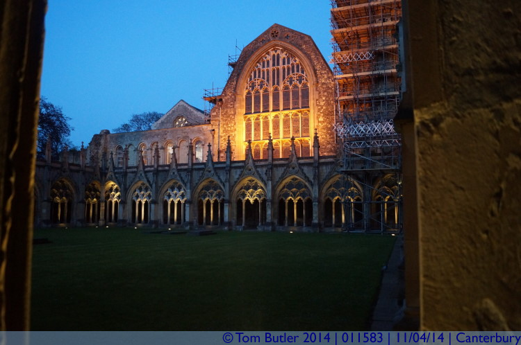 Photo ID: 011583, Canterbury Cathedral Cloister, Canterbury, England