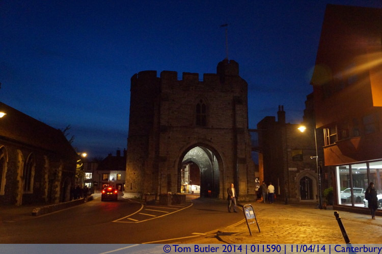 Photo ID: 011590, The West gate, Canterbury, England