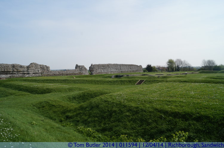 Photo ID: 011594, Roman remains, Richborough, England