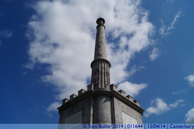 Photo ID: 011644, The monument, Canterbury, England