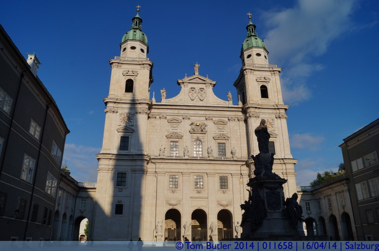 Photo ID: 011658, Front of the Cathedral, Salzburg, Austria