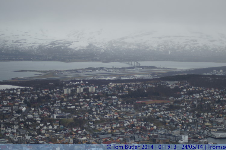 Photo ID: 011913, The town and airport, Troms, Norway