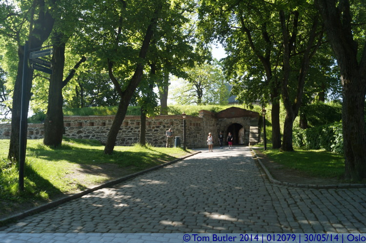 Photo ID: 012079, Approaching the centre of the fortress, Oslo, Norway
