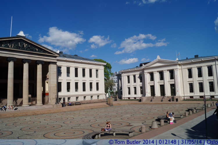 Photo ID: 012148, Parts of Oslo University, Oslo, Norway